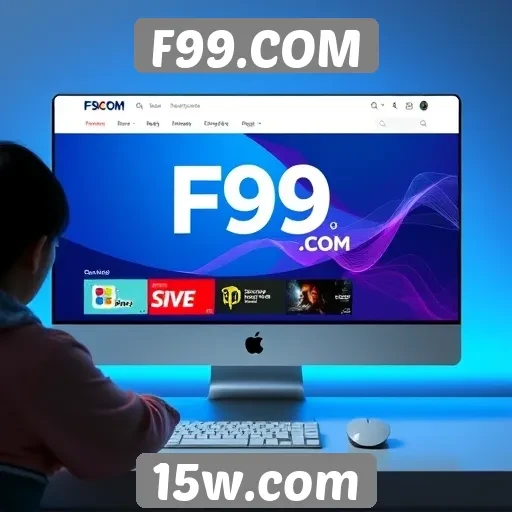 Experiência de usuário no site F99.COM é inovadora